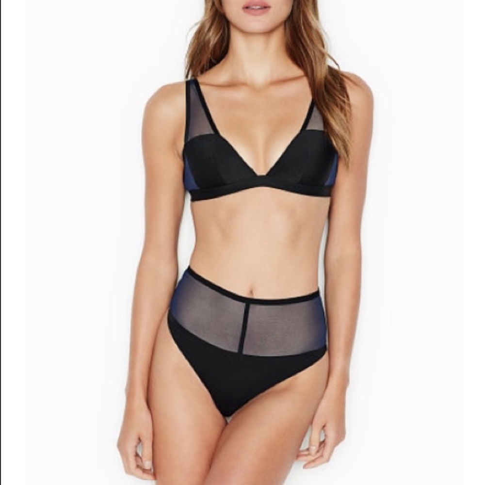 Victoria Secret Bralette and mesh Panty set